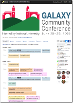 2016 Galaxy Community Conference complete schedule